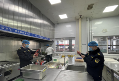 法律人员园周边餐饮单元开展拉网式排查 